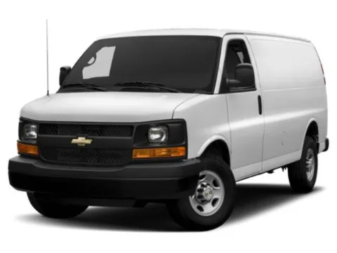 White 2015 Chevrolet Express Cargo Van Work Van for sale in Florence, KY