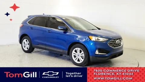 Blue 2020 Ford Edge SEL for sale in Florence, KY