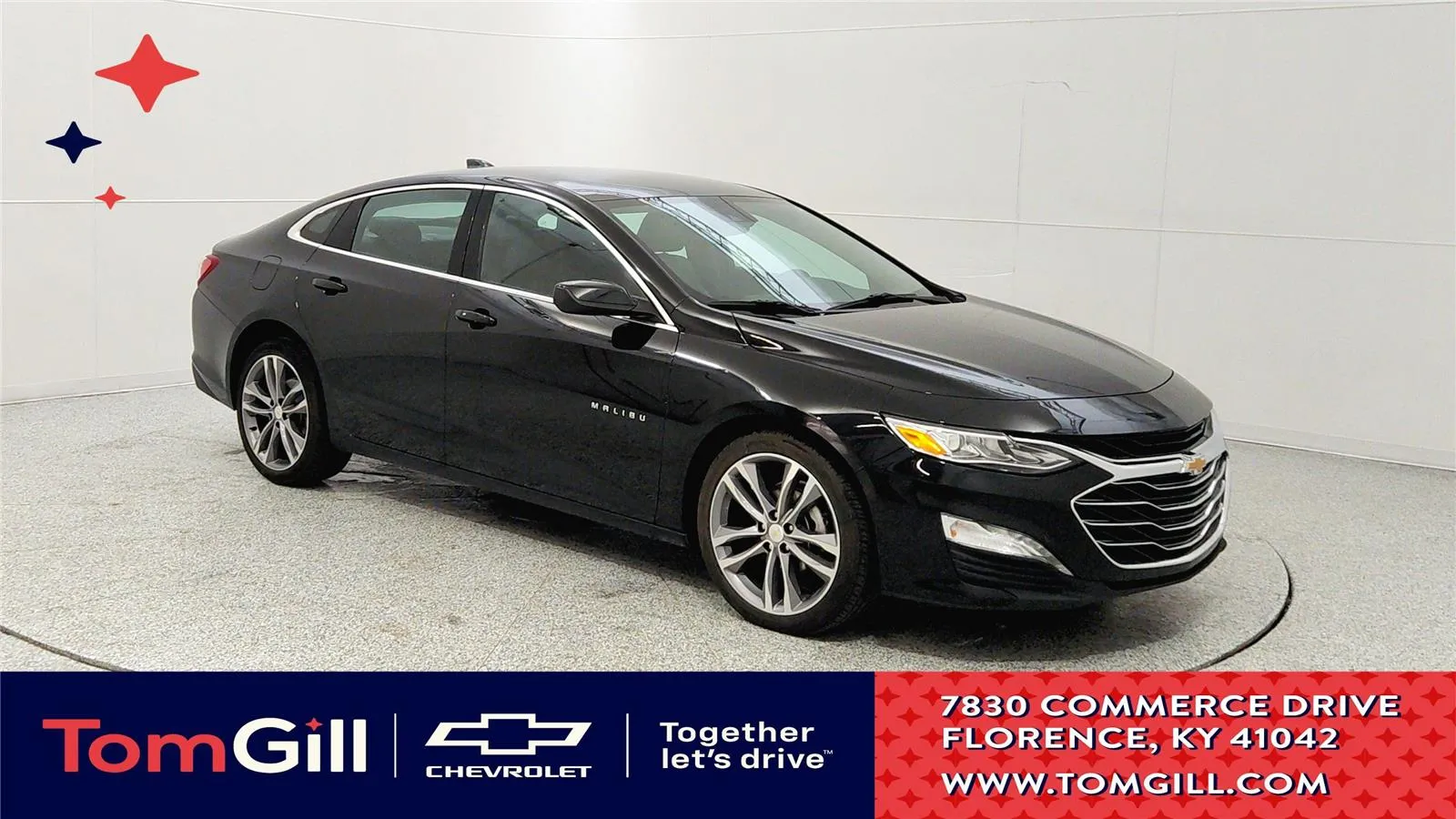 Black 2024 Chevrolet Malibu LT for sale in Florence, KY