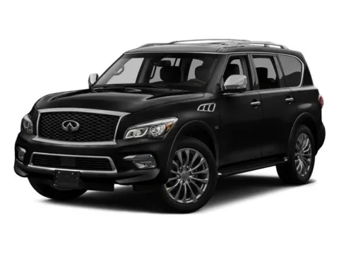 Black 2017 INFINITI QX80 for sale in Florence, KY