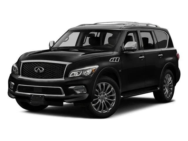 Black 2017 INFINITI QX80 for sale in Florence, KY