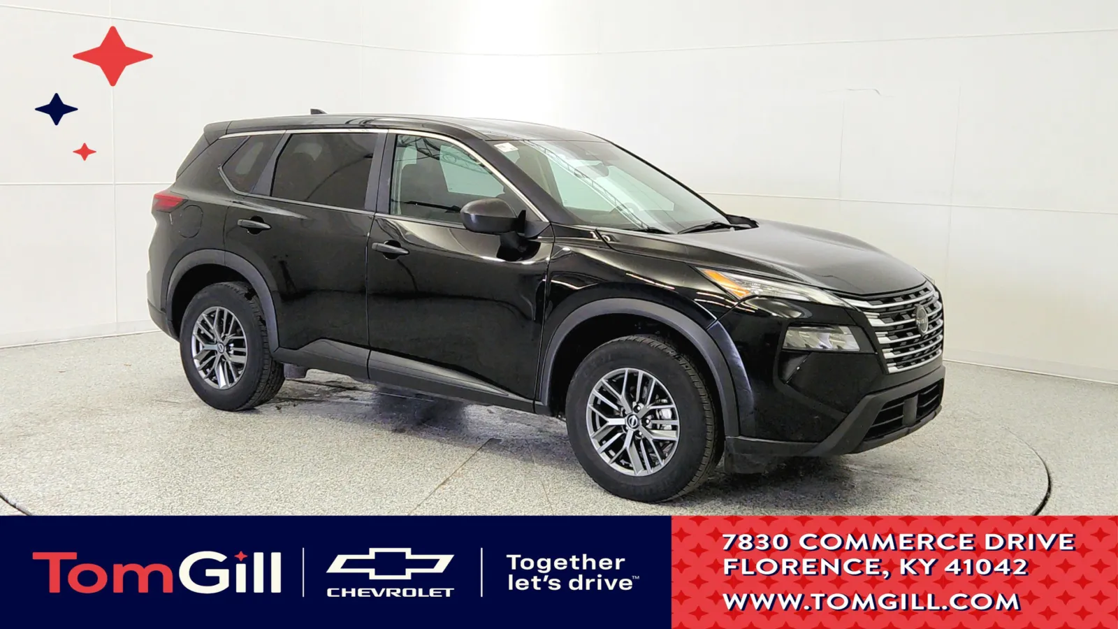 Black 2024 Nissan Rogue S for sale in Florence, KY