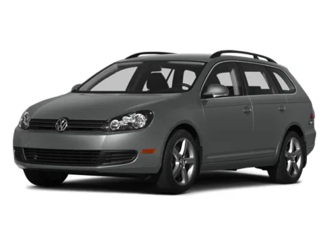 White 2014 Volkswagen Jetta SportWagen TDI with Sunroof for sale in Florence, KY