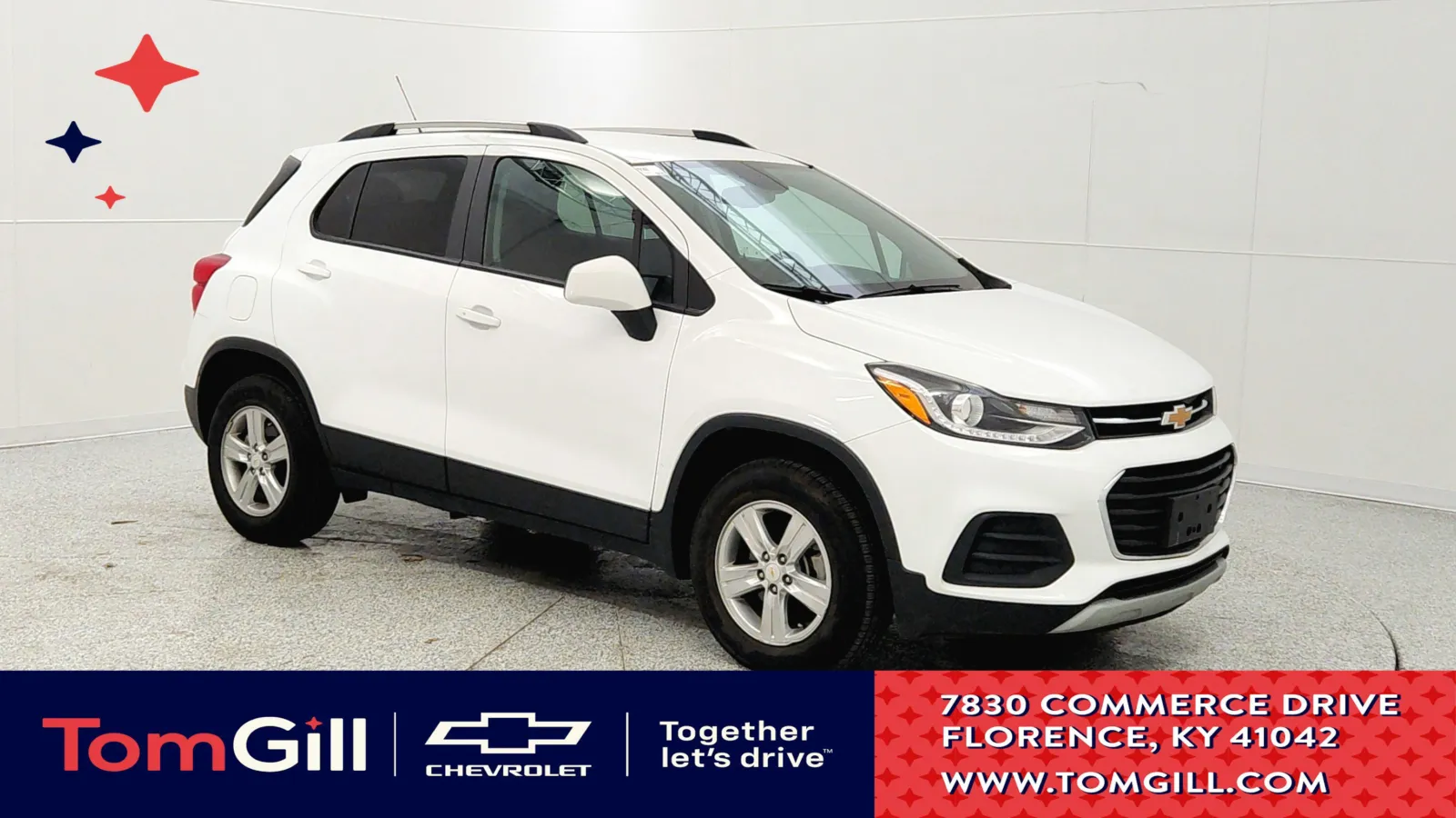 White 2022 Chevrolet Trax LT for sale in Florence, KY