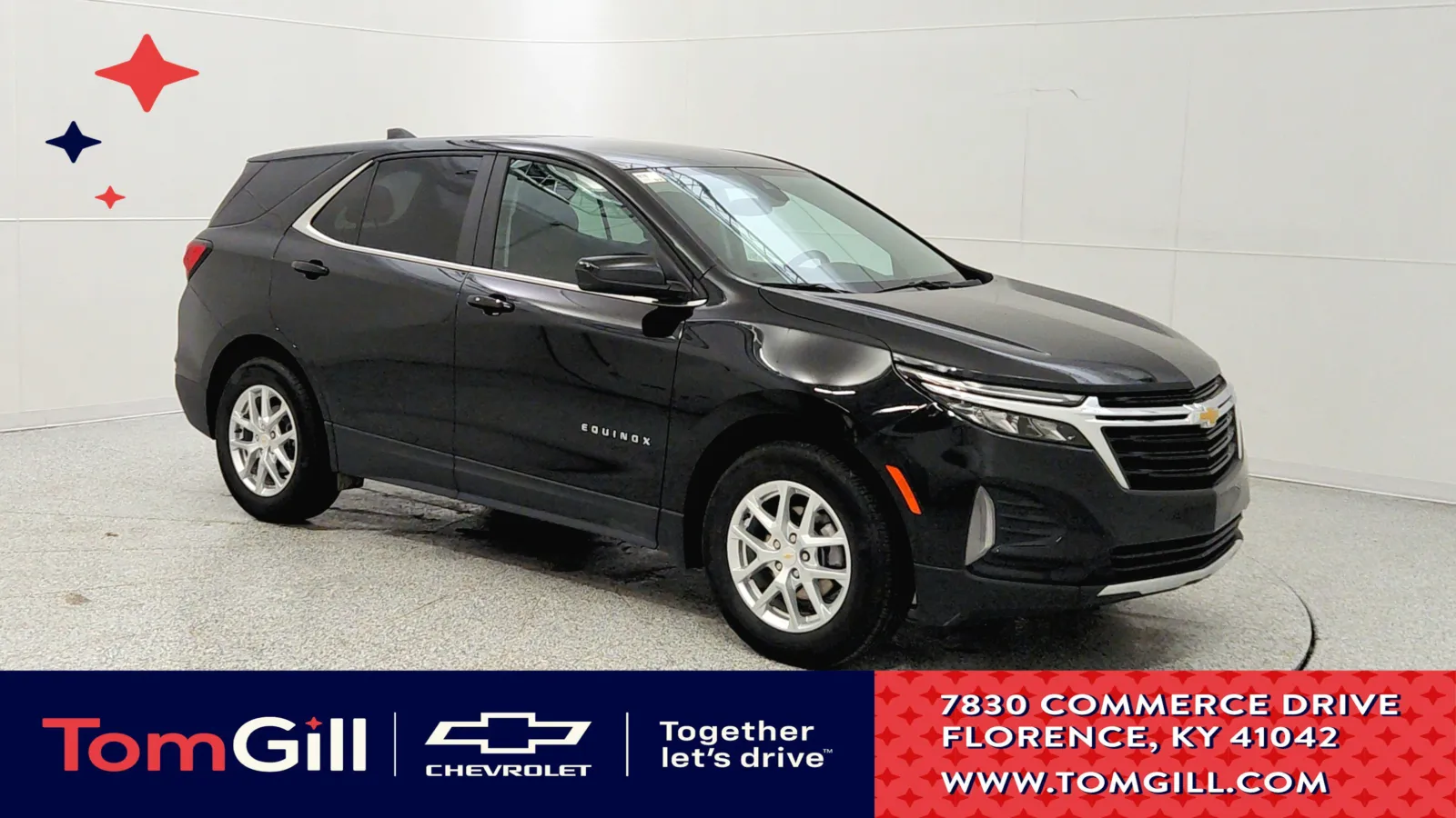 Black 2024 Chevrolet Equinox LT for sale in Florence, KY