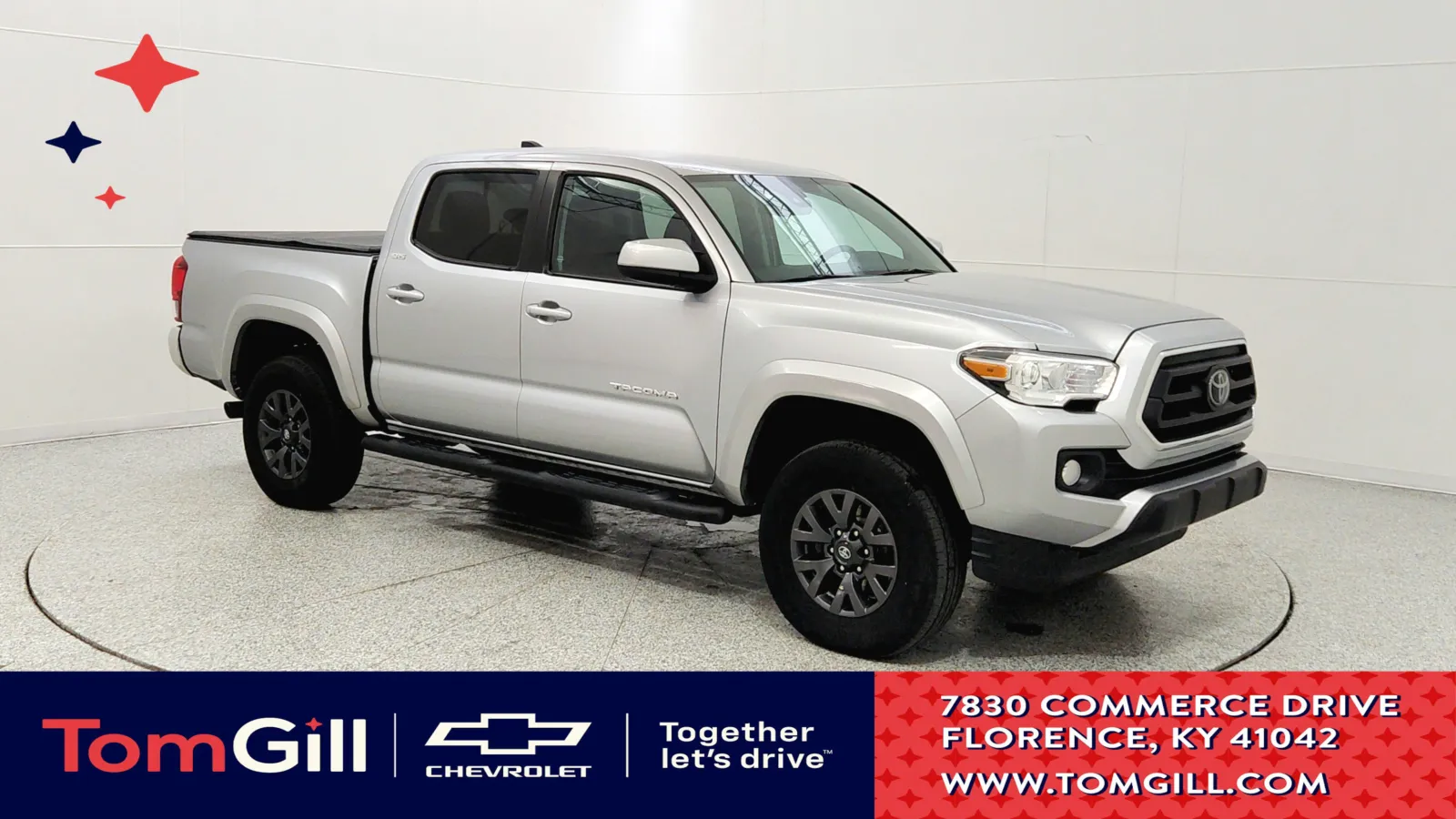 Silver 2023 Toyota Tacoma SR for sale in Florence, KY