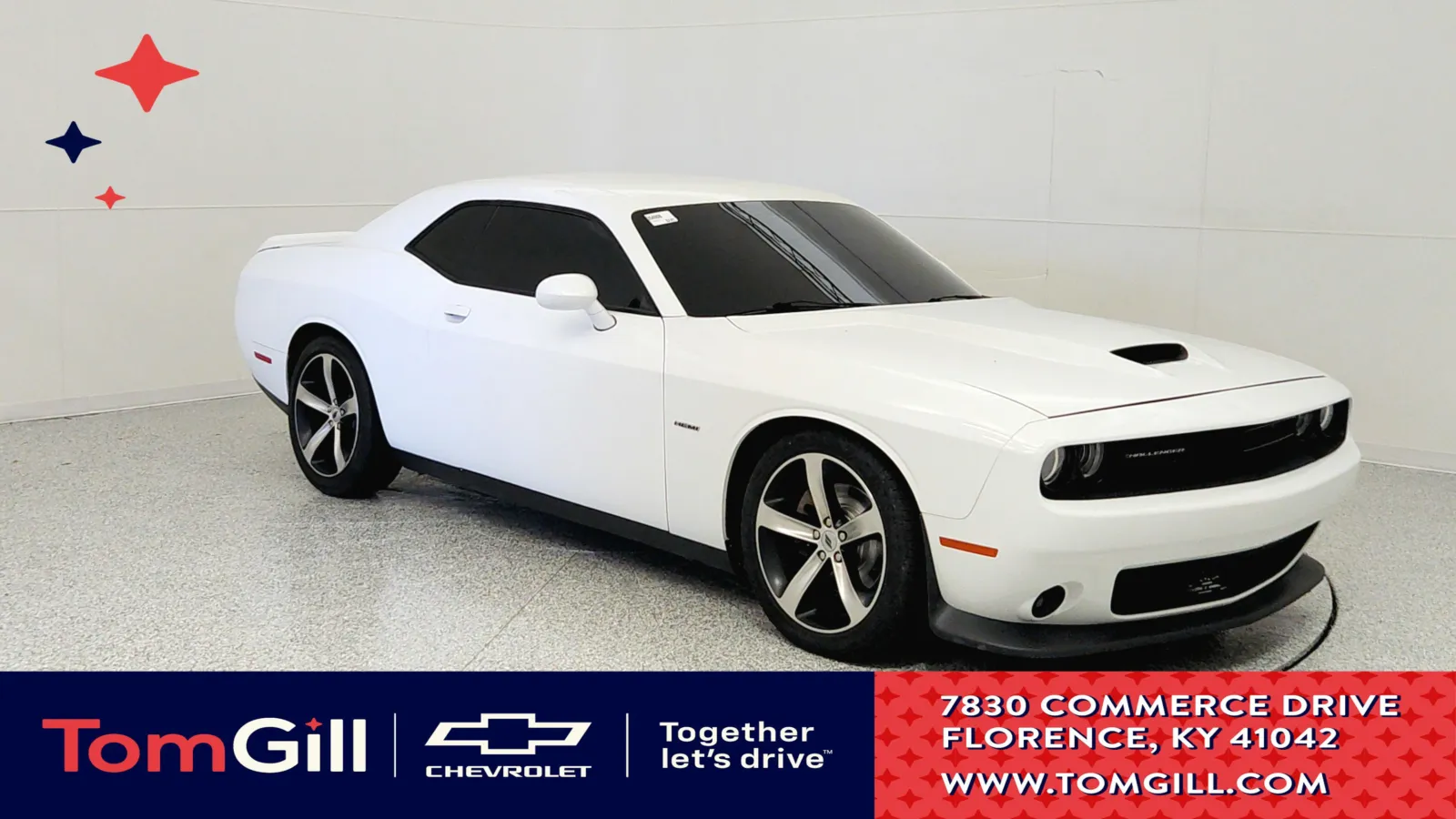 White 2019 Dodge Challenger R/T for sale in Florence, KY