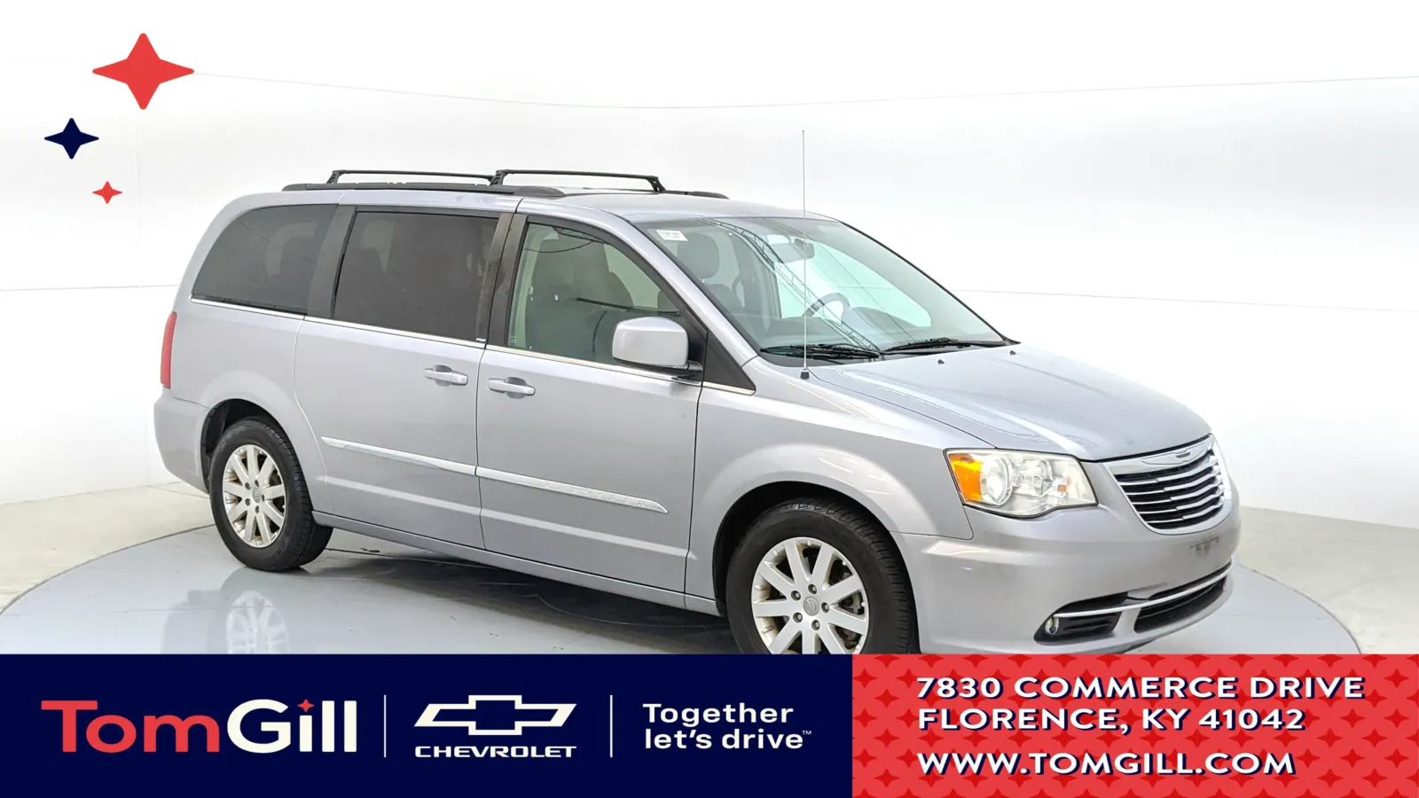 Silver 2014 Chrysler Town & Country Touring for sale in Florence, KY