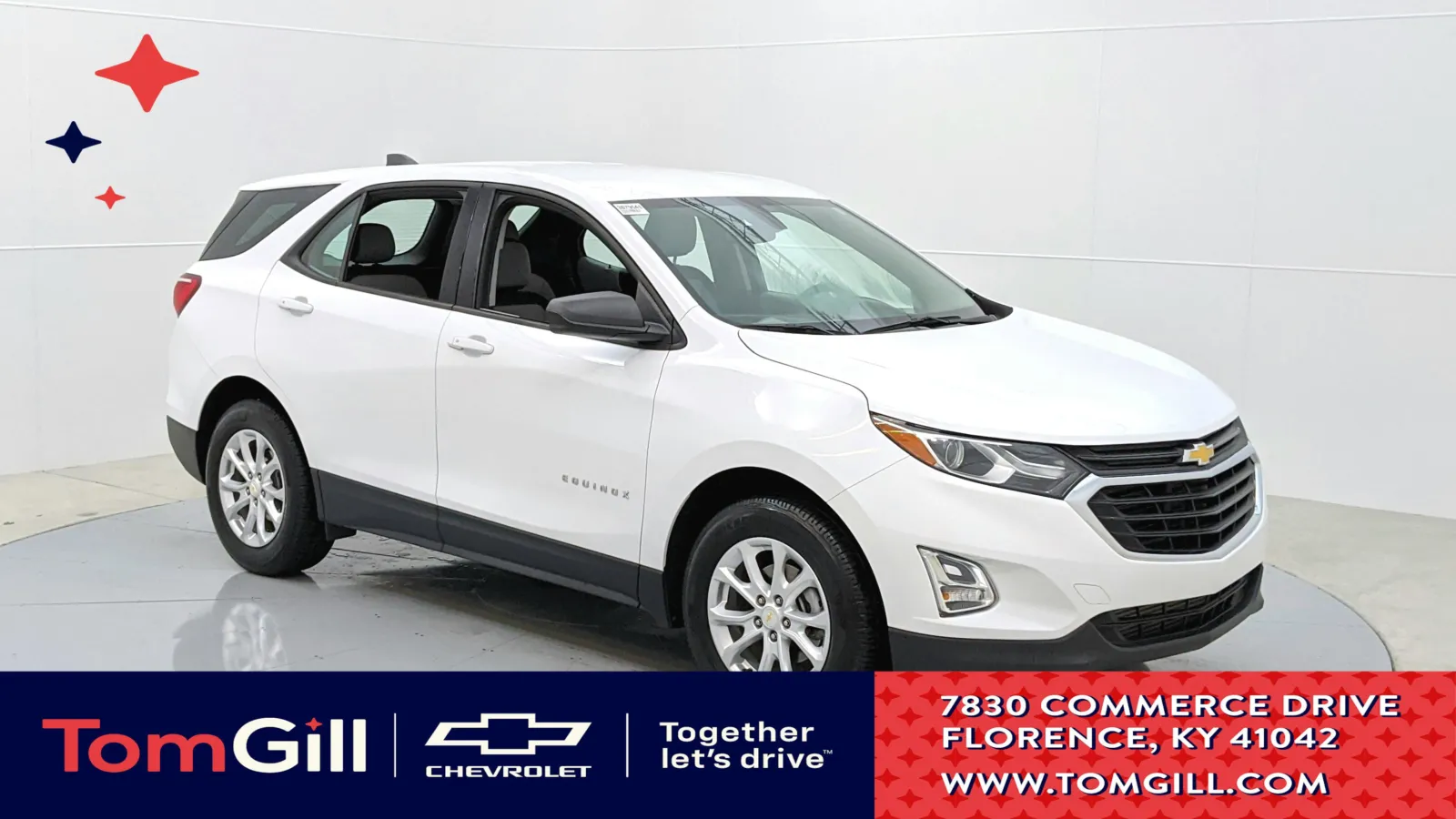 White 2018 Chevrolet Equinox LS for sale in Florence, KY