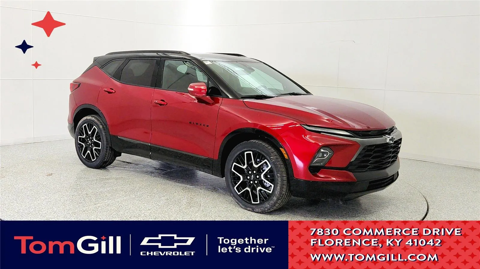 Red 2026 Chevrolet Blazer RS for sale in Florence, KY