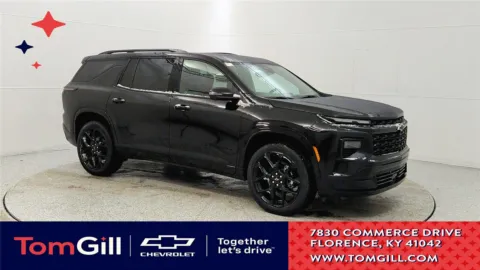 Black 2026 Chevrolet Traverse FWD RS for sale in Florence, KY