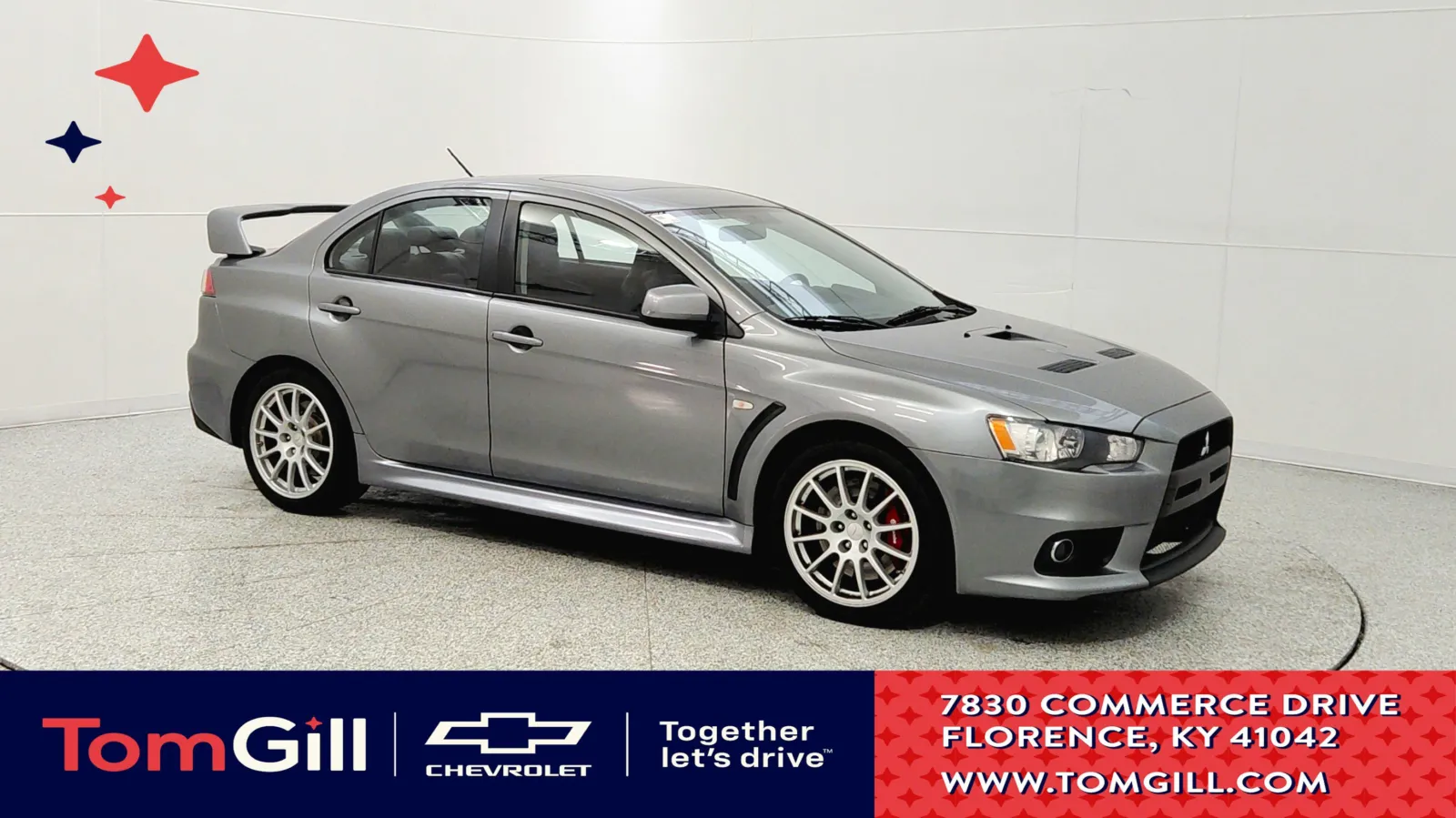 Used 2014 Mitsubishi Lancer Evolution GSR for sale in Florence, KY