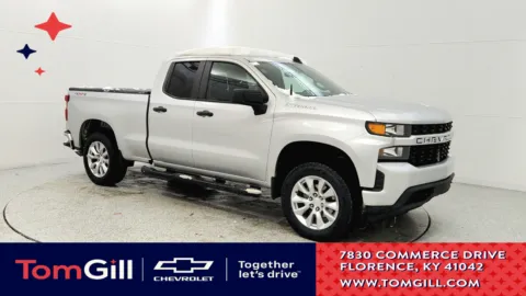 Silver 2021 Chevrolet Silverado 1500 Custom for sale in Florence, KY