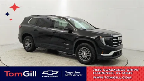 Black 2025 GMC Acadia FWD Elevation for sale in Florence, KY
