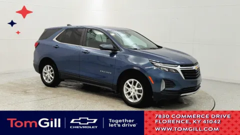 Blue 2024 Chevrolet Equinox LT for sale in Florence, KY