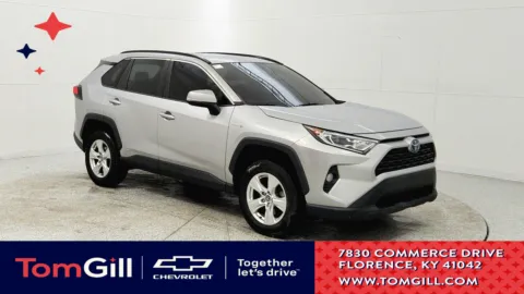 Silver 2020 Toyota RAV4 Hybrid XLE for sale in Florence, KY