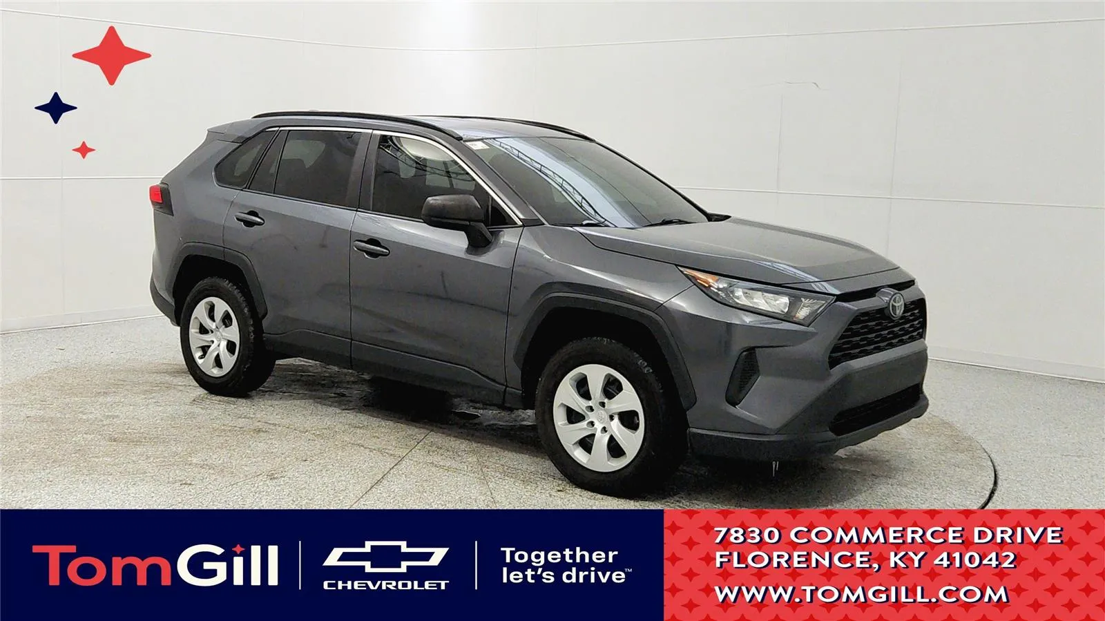 Gray 2020 Toyota RAV4 LE for sale in Florence, KY