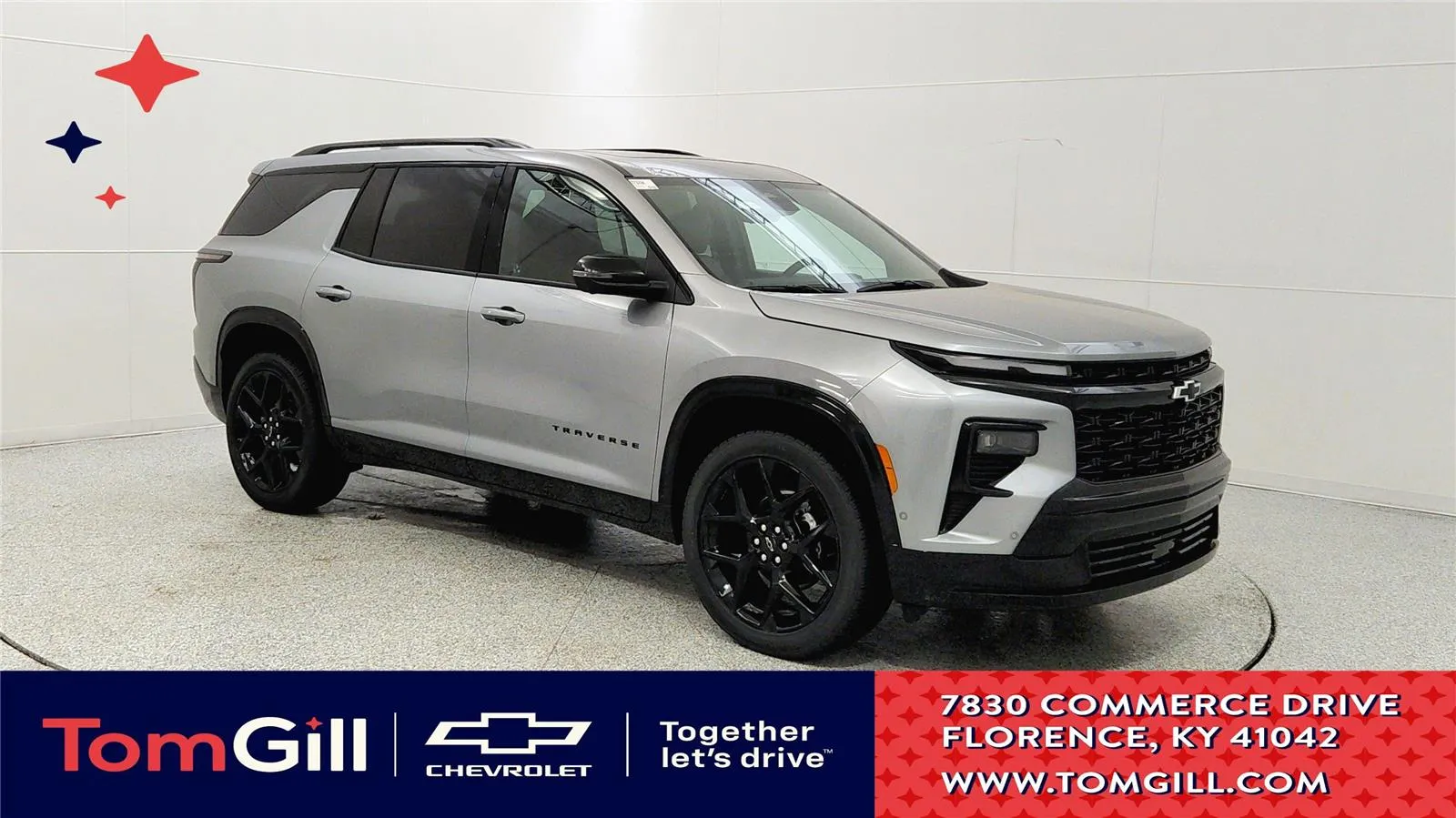 Gray 2026 Chevrolet Traverse FWD RS for sale in Florence, KY