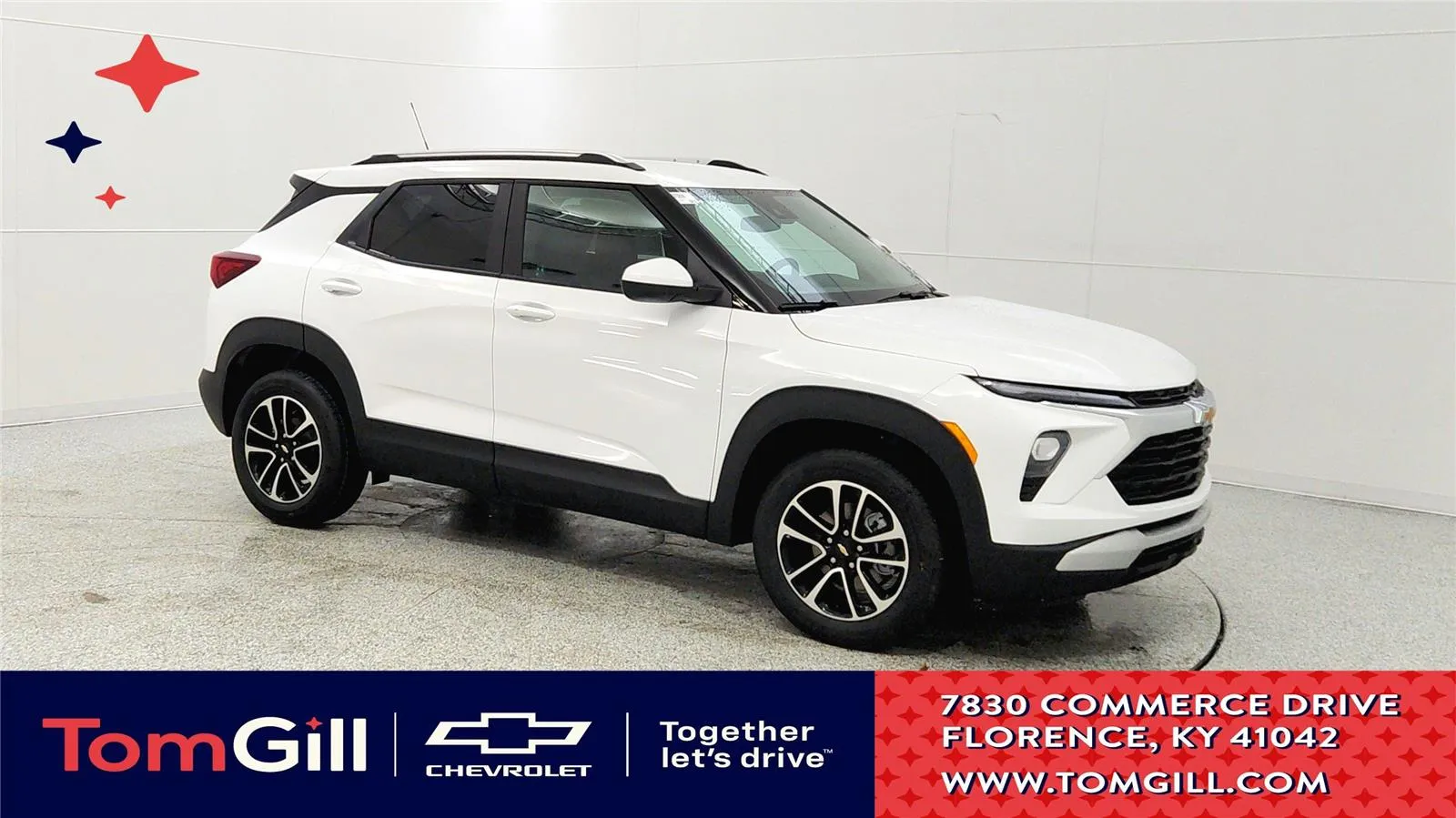 White 2026 Chevrolet Trailblazer LT for sale in Florence, KY