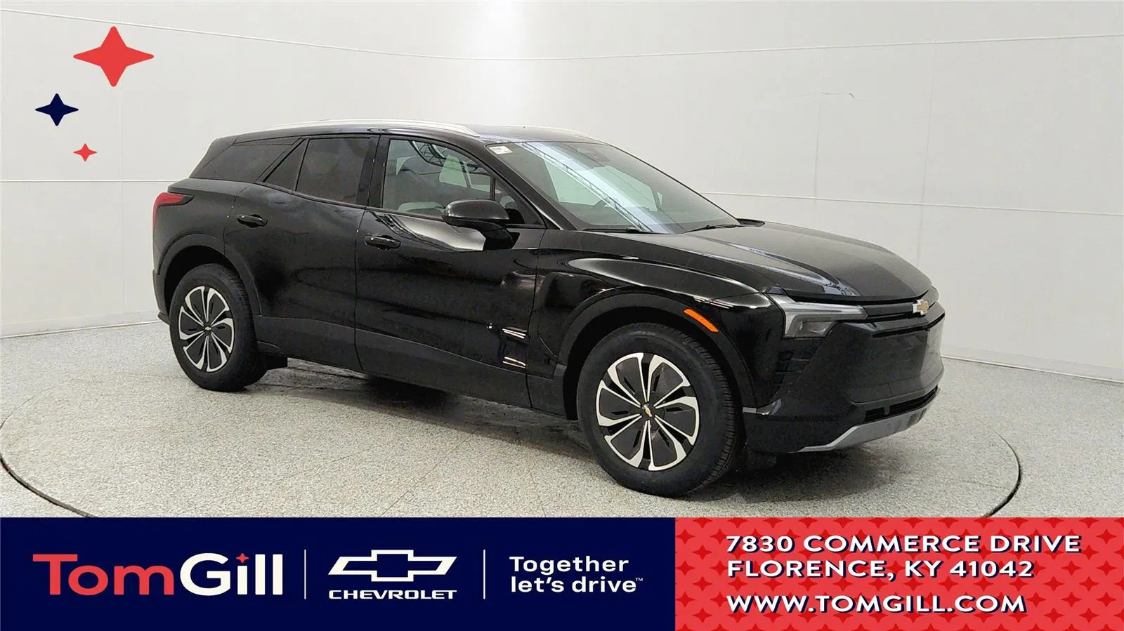 Black 2026 Chevrolet Blazer EV AWD LT for sale in Florence, KY