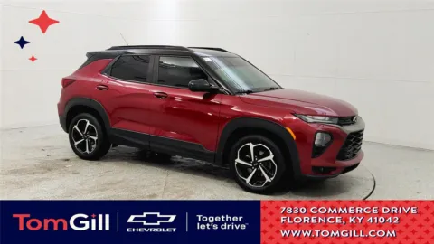 Red 2021 Chevrolet Trailblazer RS for sale in Florence, KY