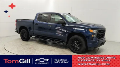Blue 2023 Chevrolet Silverado 1500 Custom for sale in Florence, KY