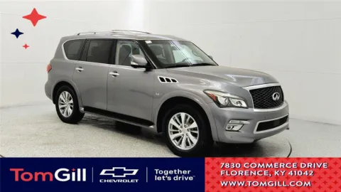 Gray 2015 INFINITI QX80 4WD 4dr for sale in Florence, KY
