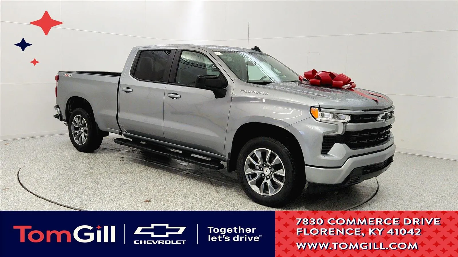 Gray 2026 Chevrolet Silverado 1500 RST for sale in Florence, KY