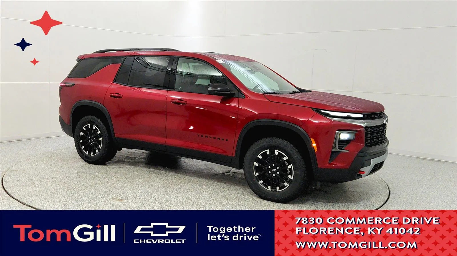 Red 2026 Chevrolet Traverse AWD Z71 for sale in Florence, KY