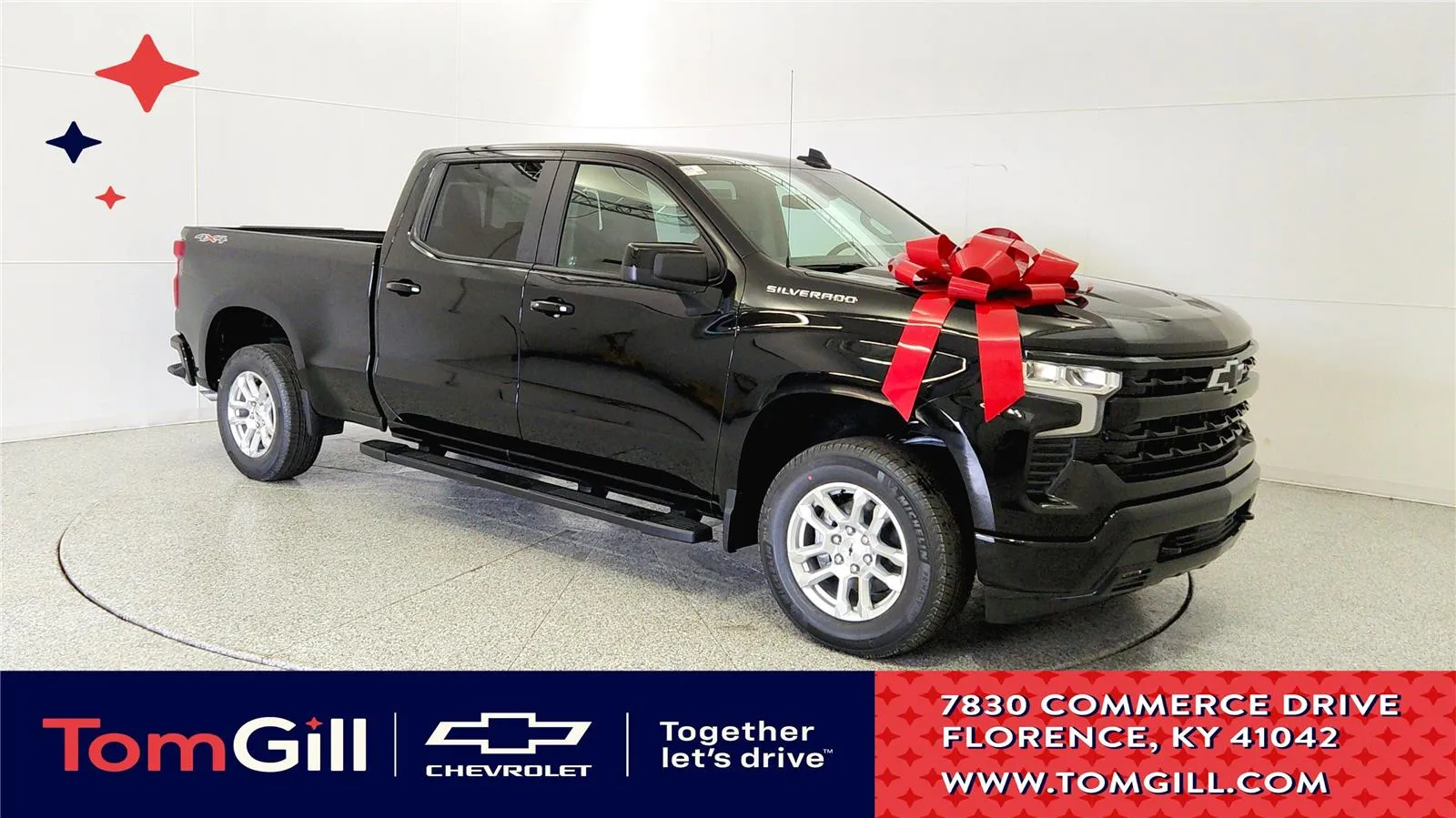 Black 2026 Chevrolet Silverado 1500 RST for sale in Florence, KY