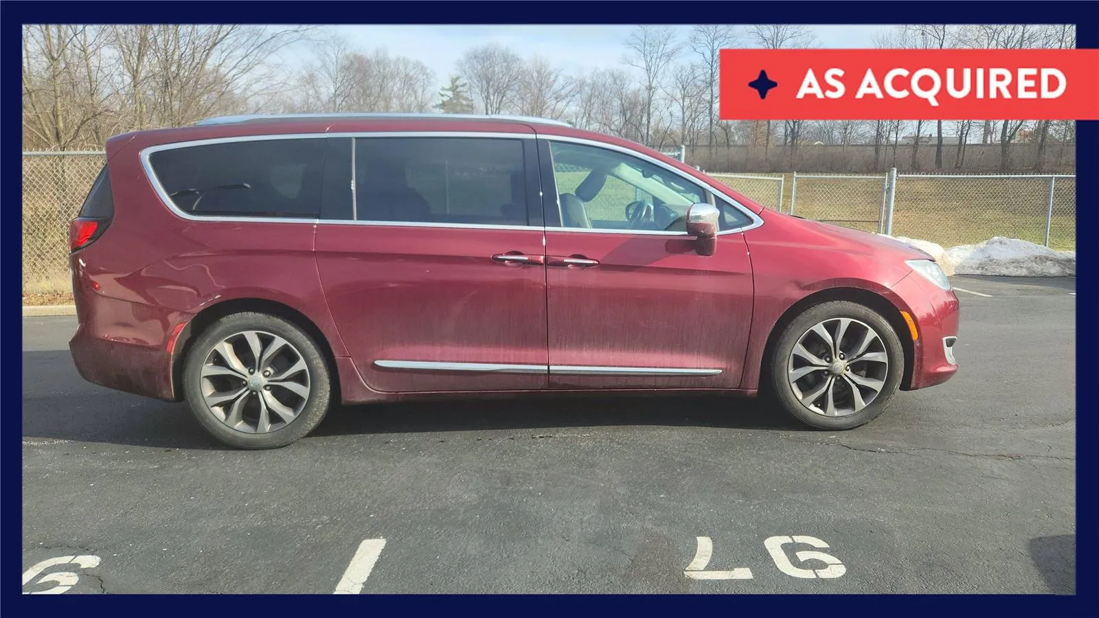 Red 2017 Chrysler Pacifica Limited for sale in Florence, KY