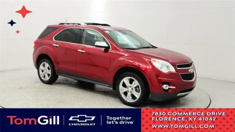 Red 2013 Chevrolet Equinox LTZ for sale in Florence, KY
