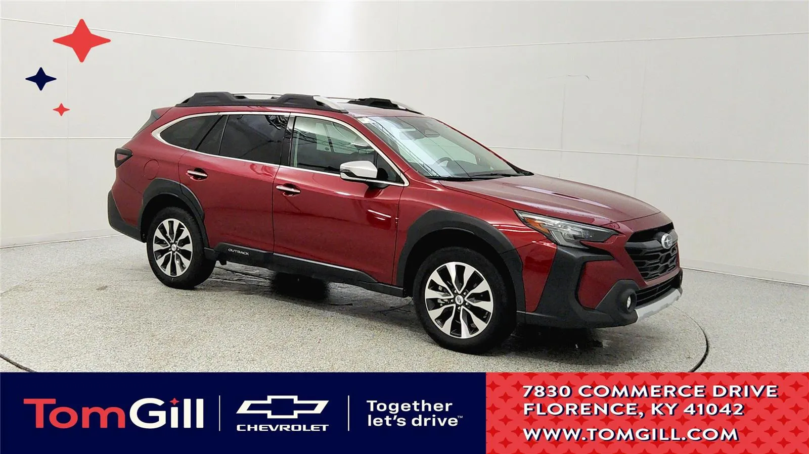 Red 2024 Subaru Outback Touring for sale in Florence, KY