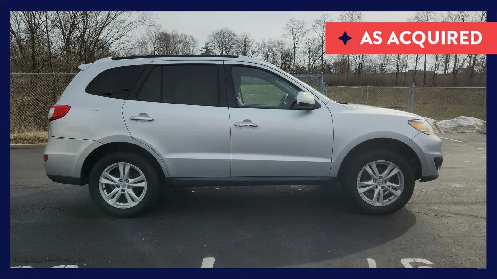 Silver 2011 Hyundai Santa Fe Limited for sale in Florence, KY