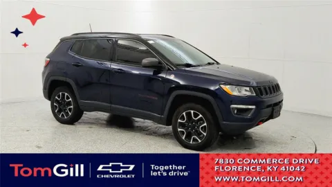 Blue 2021 Jeep Compass Trailhawk for sale in Florence, KY