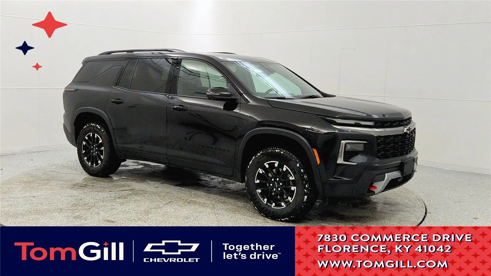 Black 2024 Chevrolet Traverse AWD Z71 for sale in Florence, KY