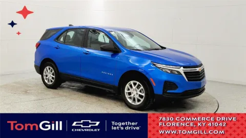 Blue 2024 Chevrolet Equinox LS for sale in Florence, KY