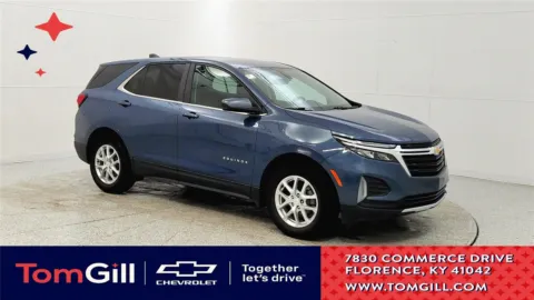 Blue 2024 Chevrolet Equinox LT for sale in Florence, KY