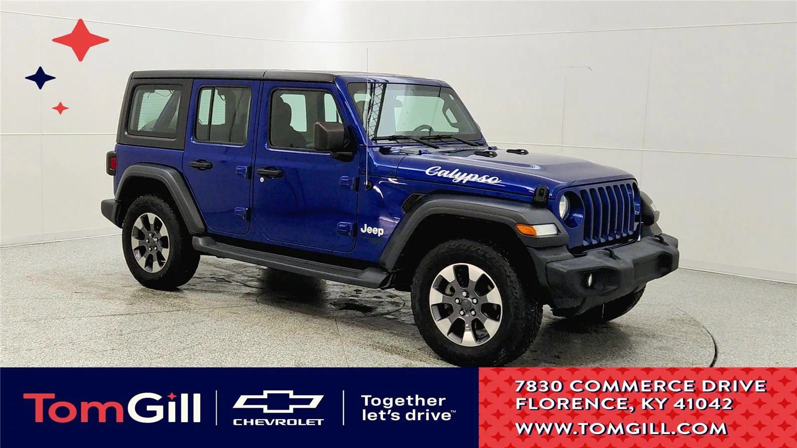 Blue 2020 Jeep Wrangler Unlimited Sport for sale in Florence, KY