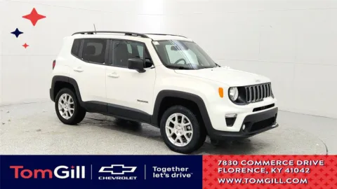 White 2022 Jeep Renegade Latitude for sale in Florence, KY