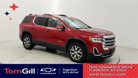 Red 2023 GMC Acadia SLT for sale in Florence, KY