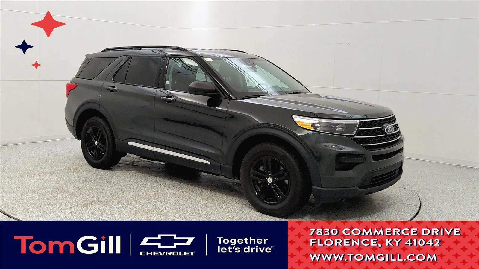 Green 2023 Ford Explorer XLT for sale in Florence, KY