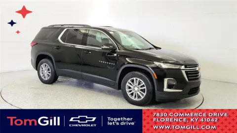 Black 2022 Chevrolet Traverse LT Cloth for sale in Florence, KY