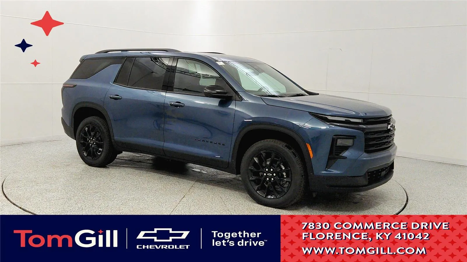 Blue 2026 Chevrolet Traverse FWD LT for sale in Florence, KY