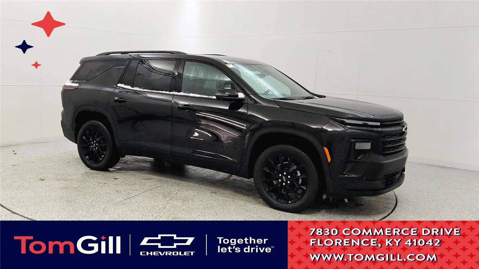 Black 2026 Chevrolet Traverse FWD LT for sale in Florence, KY