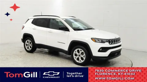 White 2025 Jeep Compass Latitude for sale in Florence, KY