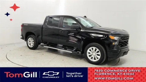 Black 2023 Chevrolet Silverado 1500 Custom for sale in Florence, KY