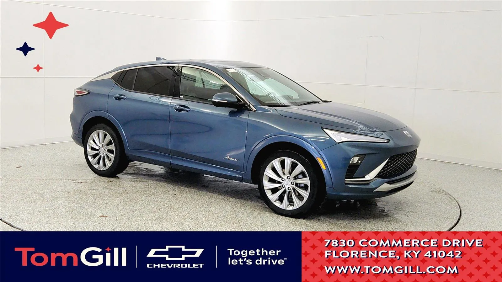 Blue 2024 Buick Envista Avenir for sale in Florence, KY