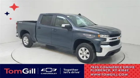 Gray 2021 Chevrolet Silverado 1500 LT for sale in Florence, KY