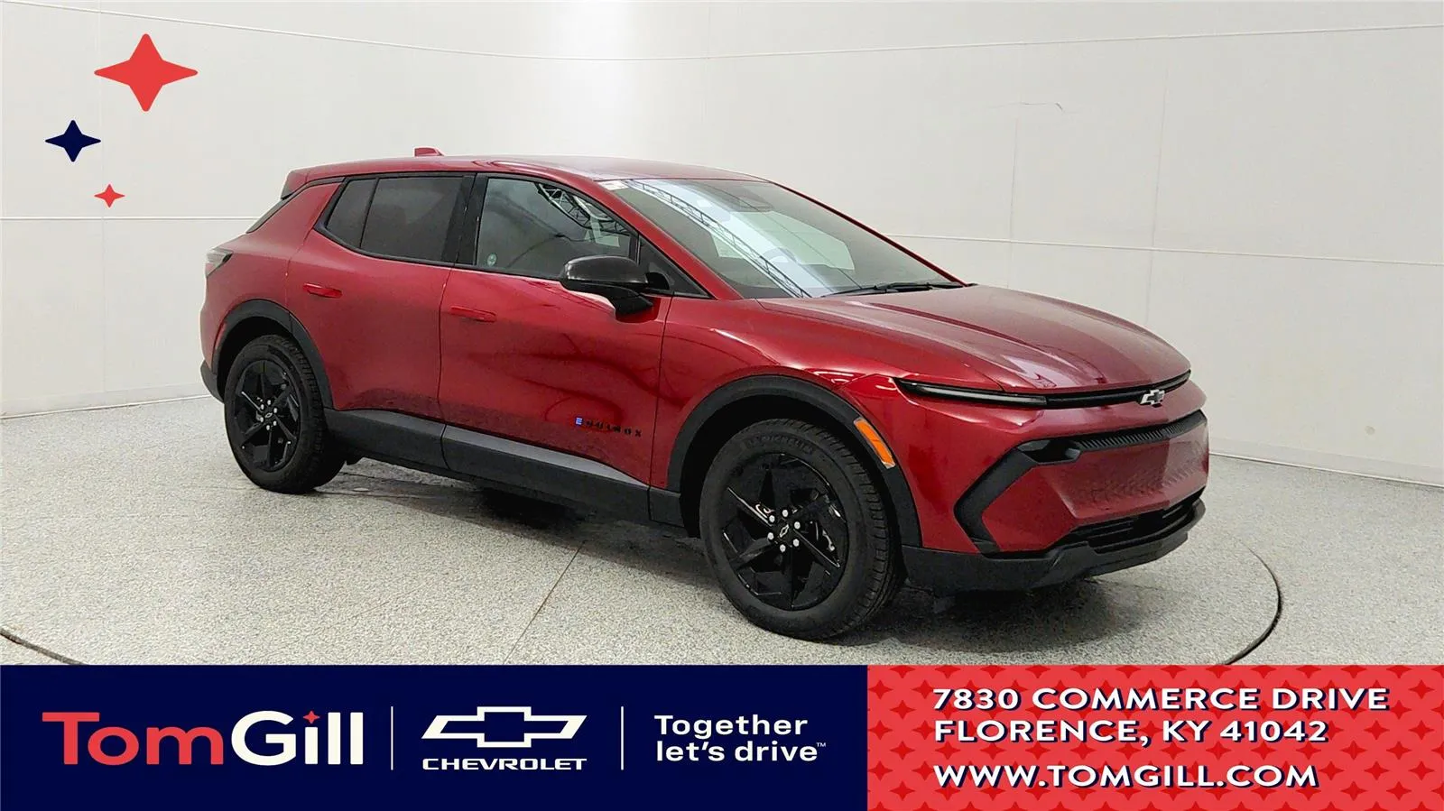 Red 2026 Chevrolet Equinox EV LT1 w/PCY for sale in Florence, KY